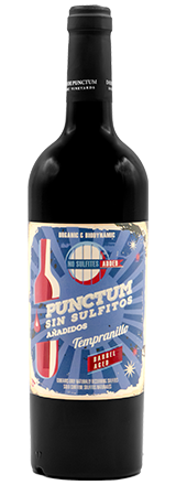 Punctum sin sulfitos Tempranillo Red